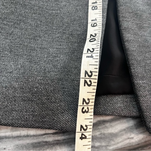 J Crew 365 Going Out Blazer Size 0 Open Front Small Jacket Career Gray Career - Picture 6 of 11